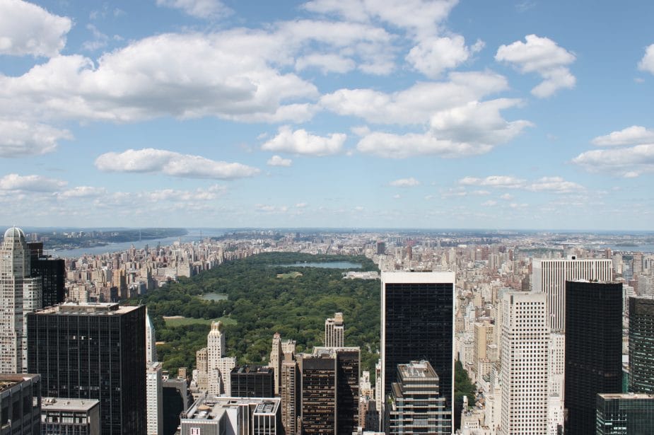 Central Park da Top of the Rock