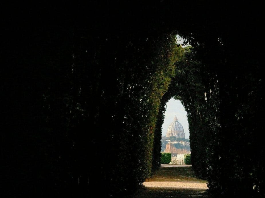 buco della serratura giardino degli aranci Roma